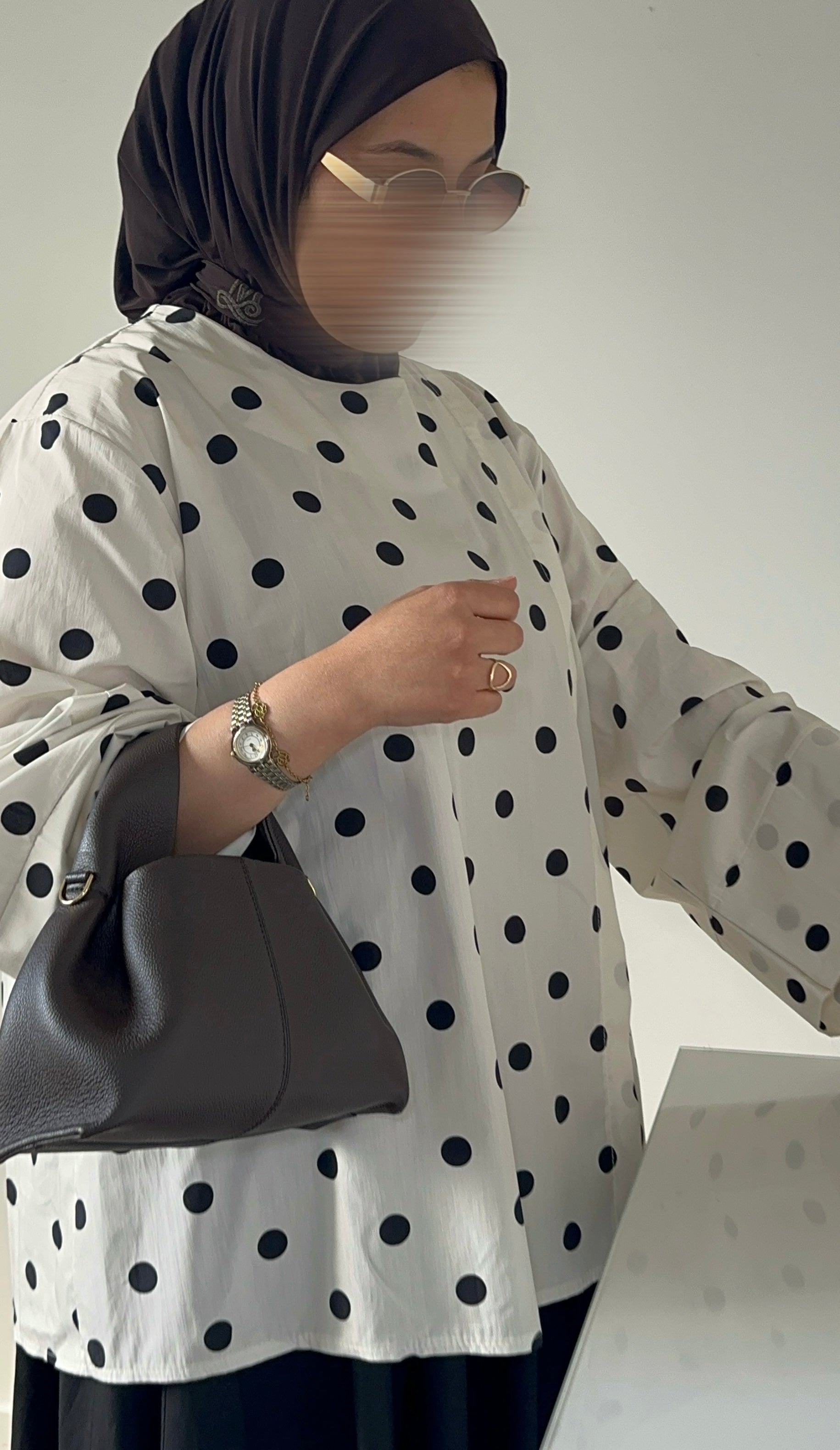 Blouse Eléa à pois